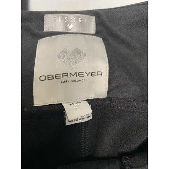 Obermeyer Clio Softshell Womens Ski Pants Winter Snow Size 12 Style 15028 New - Picture 7 of 14